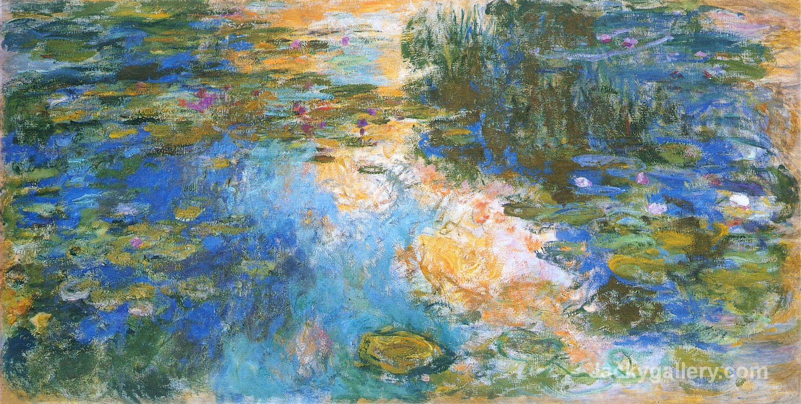 Water Lily Pond by Claude Monet paintings reproduction